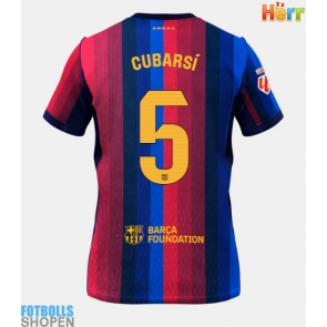 Billiga Barcelona Pau Cubarsi #5 Hemmatröja 2026-27 Kortärmad